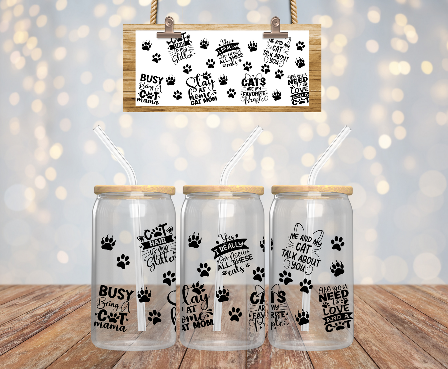 Cat Quotes Vinyl Design