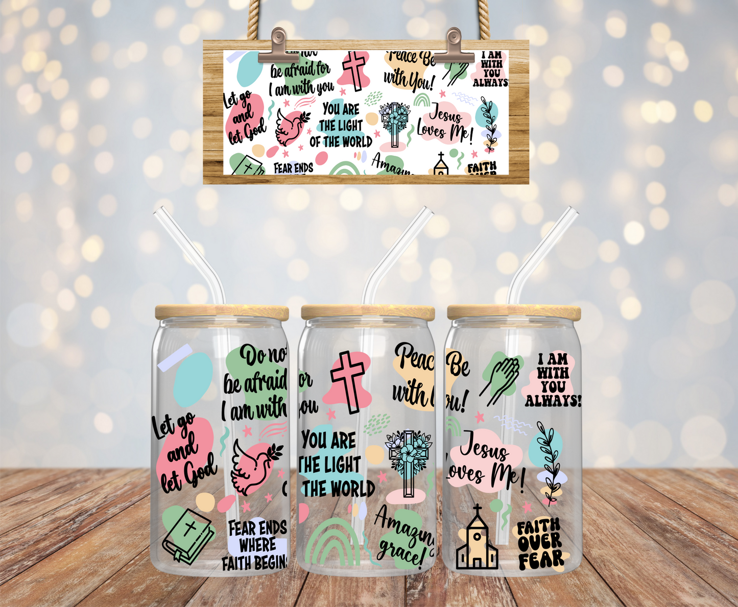 Faith Quotes Vinyl Design