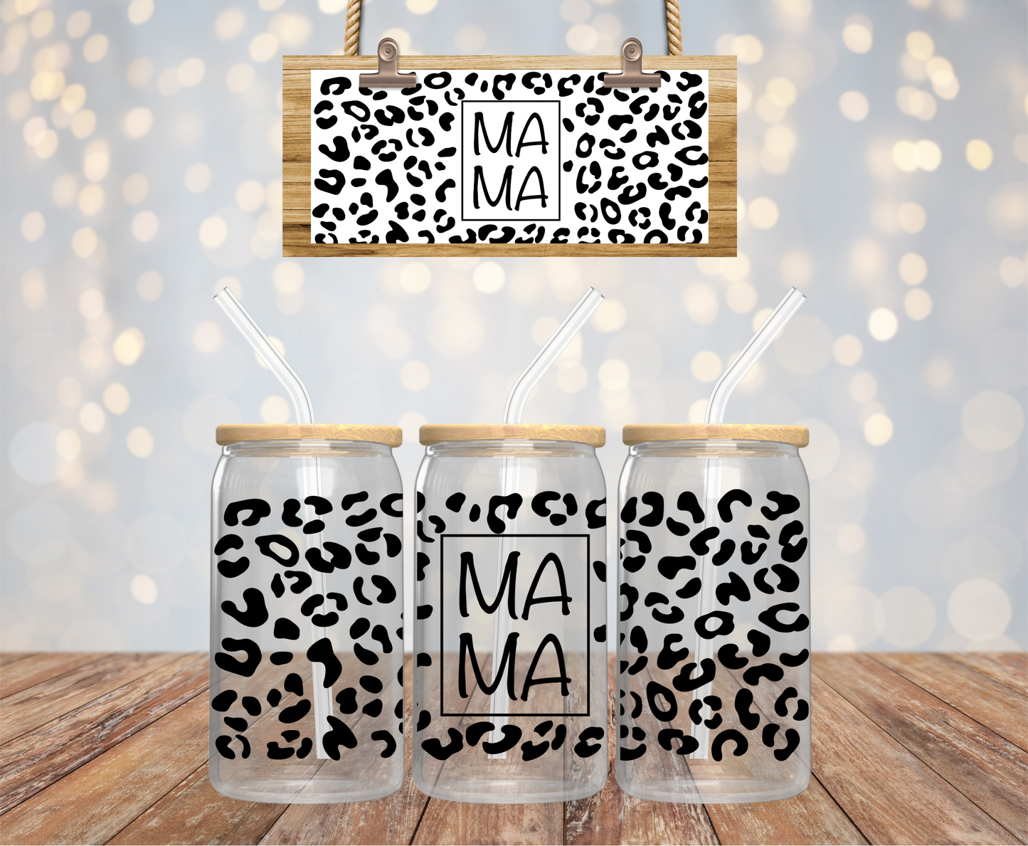 Leopard Mama Vinyl Design