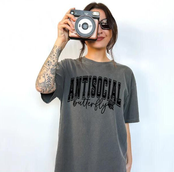 Antisocial Butterfly T-Shirt