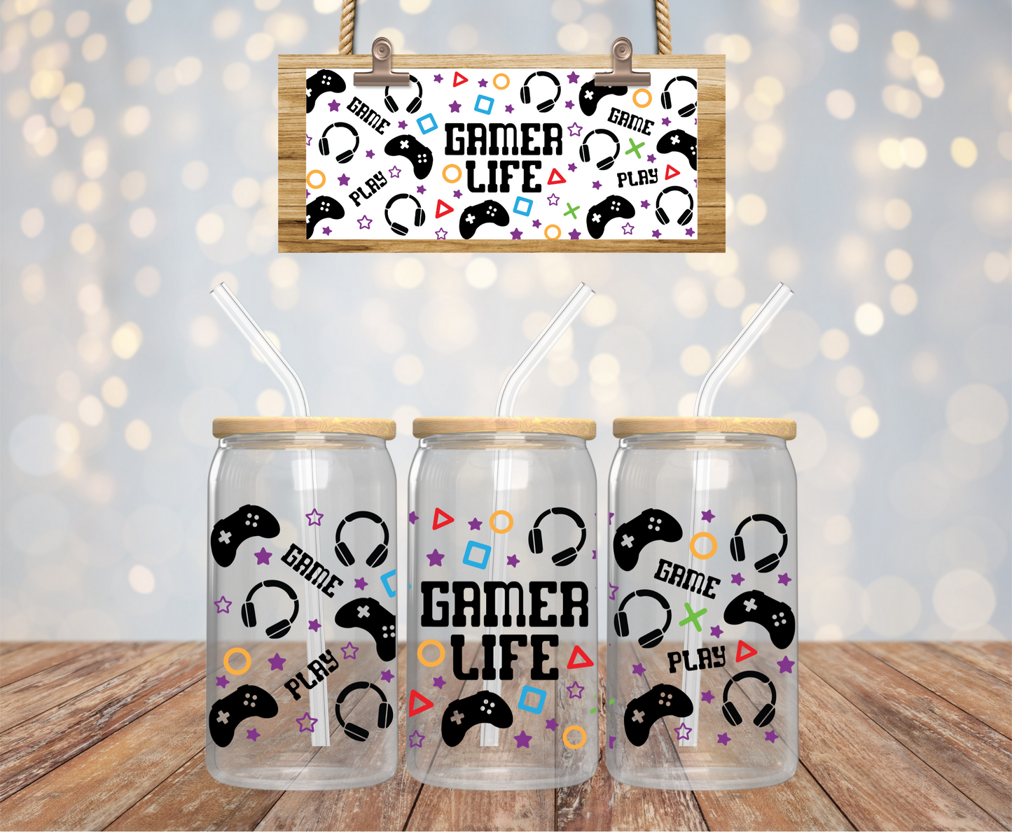 Gamer Life Vinyl Design