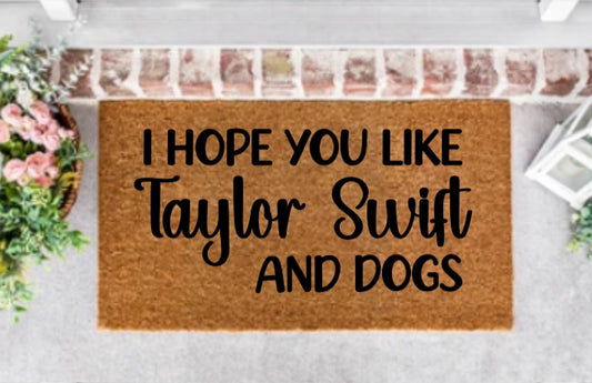 TS and Dogs Doormat