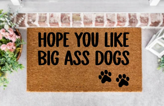 Big Ass Dogs Doormat